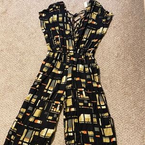 Multicolor jumpsuit romper